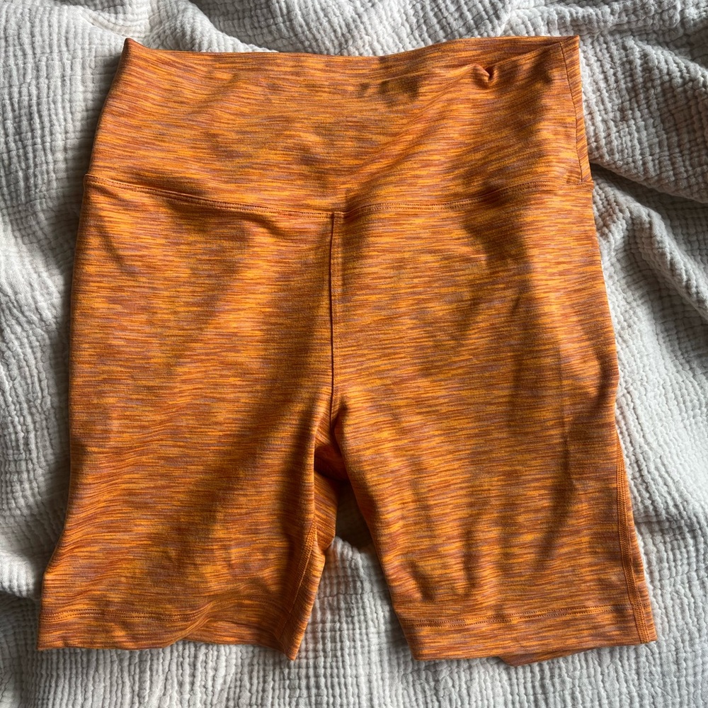 Outdoor Voices Orange Athletic Shorts